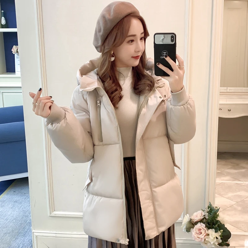 Хлебная куртка Женская Горячая распродажа, Приятная зимняя хлопковая куртка в корейском стиле, Толстая куртка, очень Сказочная хлопковая одежда, Парка для женщин