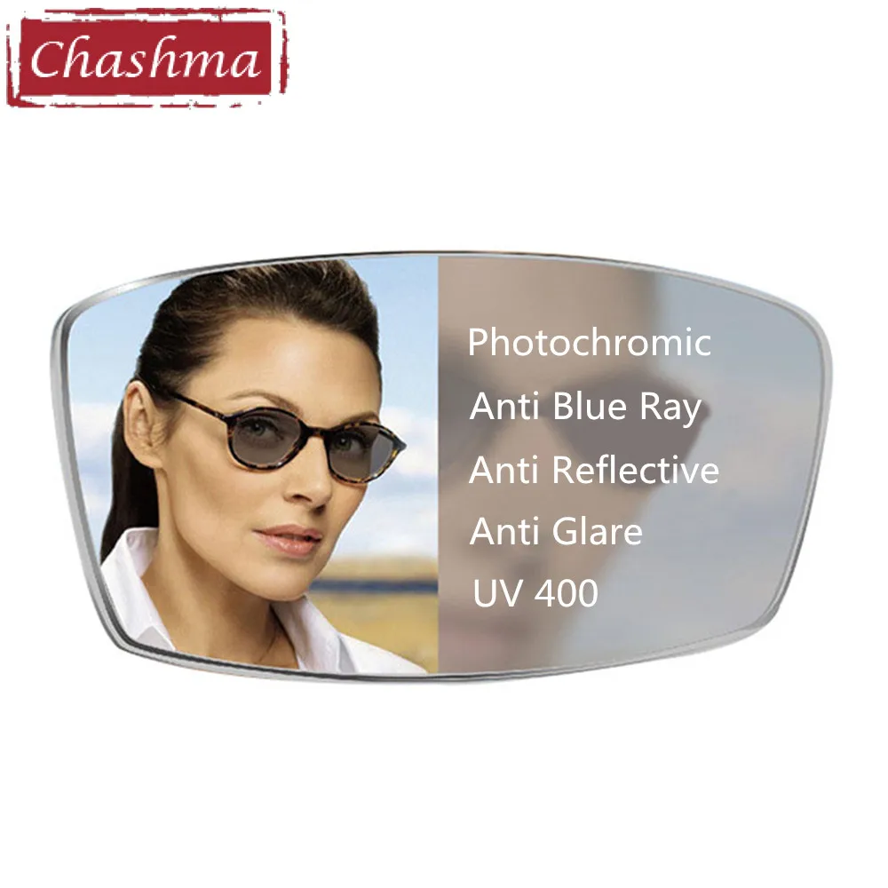 Цифровые Прогрессивные Линзы Для Глаз Фотохромные Anti Blue Ray lentes По Рецепту 1.56 индекс 1.61 Тонкое Стекло 1.67 Градусов Мультифокальное