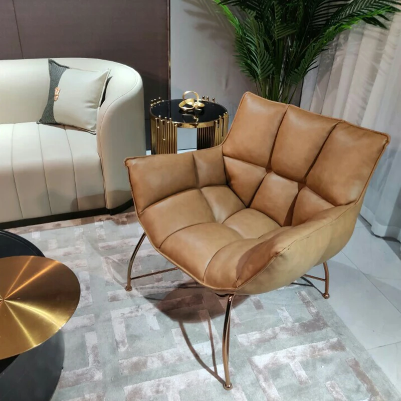 Эргономичный дизайн Стулья для гостиной в скандинавском стиле, Кресло для отдыха в интерьере, Кресло для спальни, Дизайнерская мебель Poltronas YX50LC