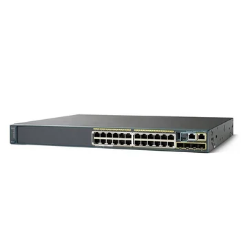 Сетевой коммутатор WS-C2960X-24PS-L с 24 портами gigabit ethernet POE