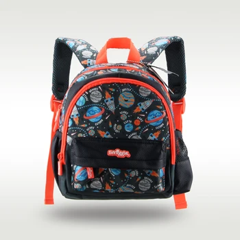 Австралийский оригинальный Smiggle, хит продаж, детский школьный рюкзак для мальчиков black planet, школьный рюкзак для детского сада 2-4 лет