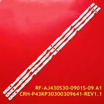 Светодиодная лента Подсветки для LC-43FG5242E LC-43UI7252E LC-43UI7352E LC-43UI7552E CRH-P43KP30300309641-REV1.1 RF-AJ430S30-0901S-09 A1