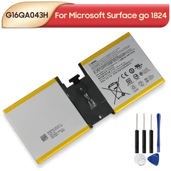 Оригинальный сменный аккумулятор G16QA043H для ноутбука Microsoft Surface go 1824 3411 мАч с инструментами