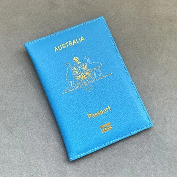 Милая обложка для паспорта в Австралии, Семейный чехол для паспорта для девочек, Обложки для паспортов, держатель для паспорта для путешествий