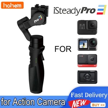 Hohem iSteady Pro 3 Action Camera Gimbal 3-Осевой Ручной Стабилизатор для экшн-камеры GoPro 10/9/8/7 Insta360 One R DJI OSMO