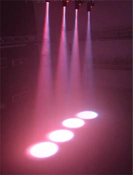 Горячее надувательство AC90-240V 5W Mini LED Pinspot Spotlight Effect Stage Light Одноцветная Лучевая Лампа для Магазина, бара, Вечеринки, Слепого Угла