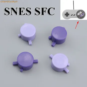 ChengHaoRan 1 комплект для SNES Super NES Пластиковые кнопки A B X Y Сменный контроллер для Nintendo SFC