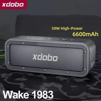 XDOBO Wake1983 50 Вт Bluetooth Динамик Портативный Открытый Мощный Беспроводной Сабвуфер Водонепроницаемая Звуковая Колонка Caixa De Som Boombox