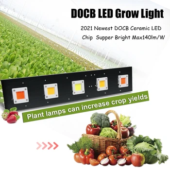Really Wat 300 Вт 600 Вт 900 Вт 1200 Вт DOCB светодиодный Светильник Для Выращивания Комнатных растений, Овощей и Цветов, Замена HPS/HID Гидропонной Фито-лампы Полного спектра