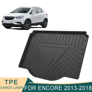Для Buick Encore 2013-2018, Автомобильный грузовой лайнер, Всепогодные нескользящие коврики для багажника, коврик для багажника, аксессуары для интерьера