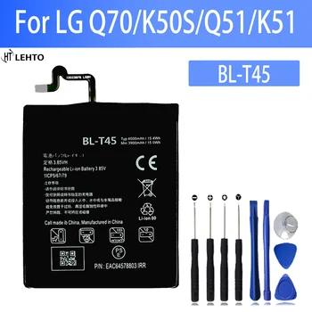 100% Оригинальный аккумулятор BL-T45 для аккумуляторов LG SQ70/K50S/ Q51/K51phone