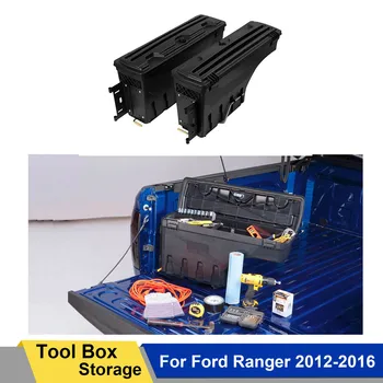 Лоток для багажника, Ящик Для хранения Инструментов, Безопасный Поворотный Cas для Ford Ranger 2012 2013 2014 2015 XL XLS XLT Limited, Автомобильные Аксессуары Wildtrak