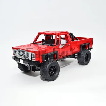 Moc-70537 Silverado K30 Pickup от Filsawgood, игрушка-головоломка, электрическая модель для подарка детям