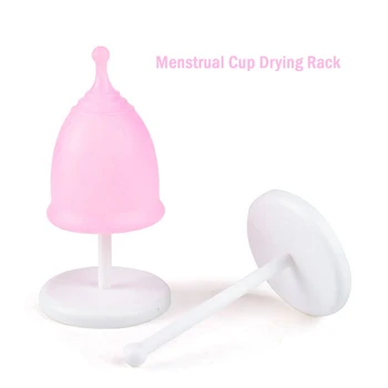 Стойка для Сушки Силиконовых Менструальных Чашек Для Менструального Периода Менструальная Чашка