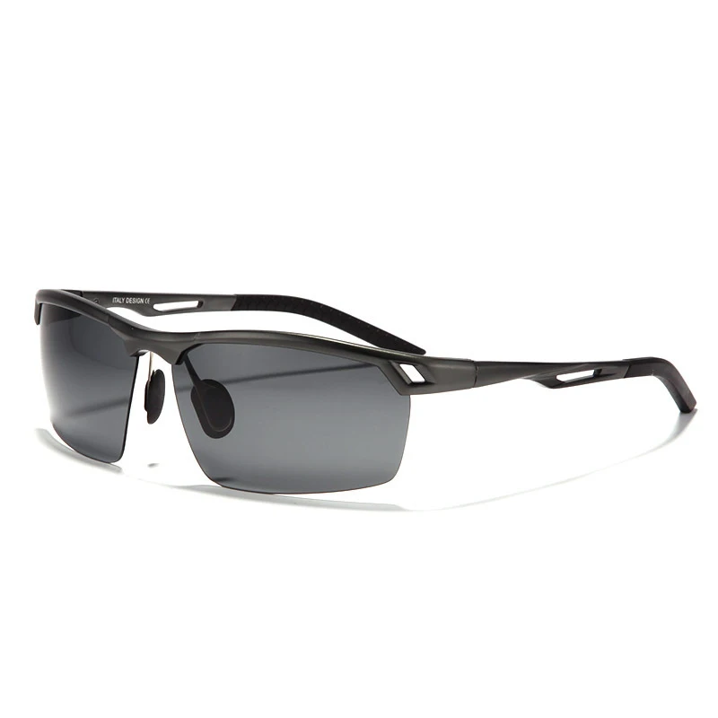 2019 Новое мужское поляризованное зеркало с антибликовым покрытием UVA UVB, модные полые солнцезащитные очки, мужские солнцезащитные очки для вождения, путешествия, очки 8550