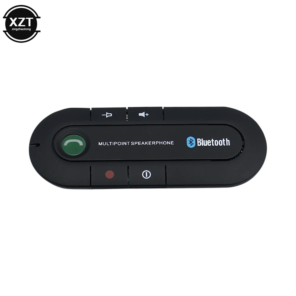 Громкая связь 4.1 + EDR, Беспроводная Bluetooth-совместимая Громкая связь, Автомобильный комплект MP3-плеера, Аудиоприемник с USB-питанием, зажим для солнцезащитного козырька