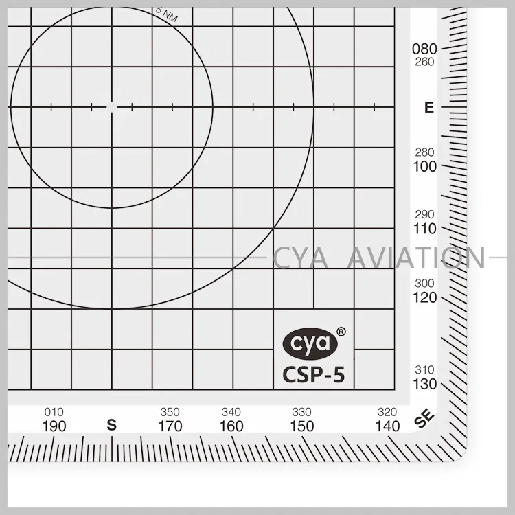 Линейка для рисования квадратных команд Авиационная линейка плотности CSP-5 Линейка для рисования координат направления