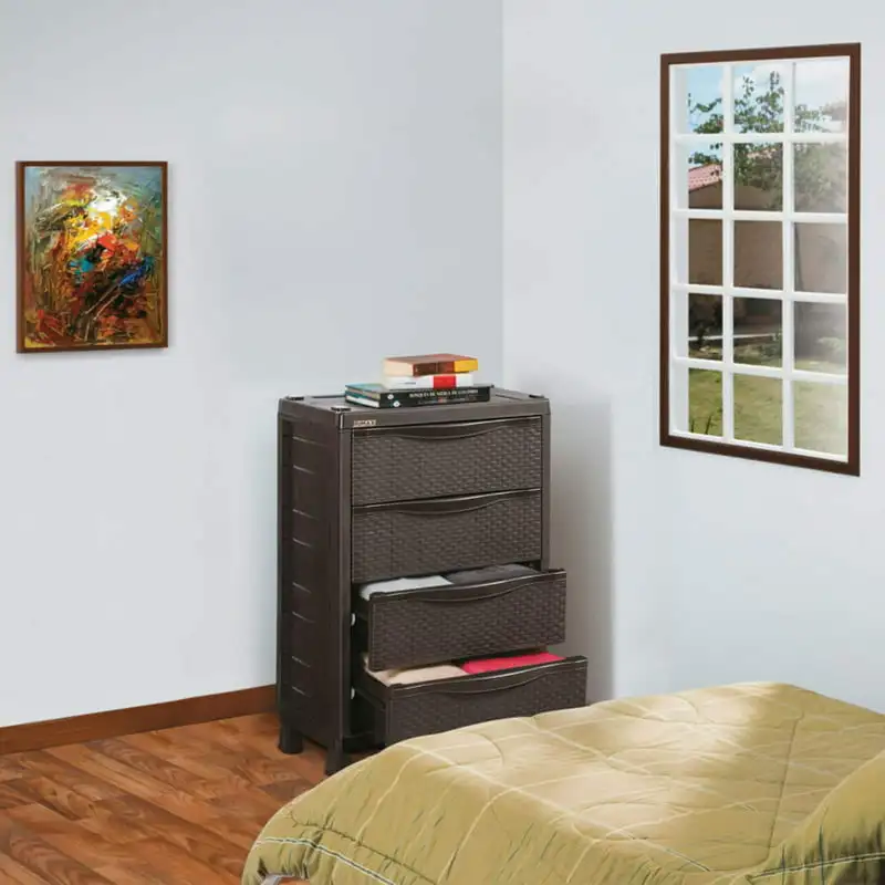 Роскошная 4-уровневая корзина для хранения из металлической сетки на колесиках-организуйте и увеличьте пространство вашего дома.