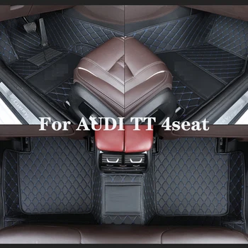 Полностью объемный Кожаный автомобильный коврик для AUDI TT 4seat 2000-2006 (модельный год), Автозапчасти для салона автомобиля