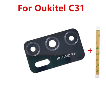 Новый Оригинал для объектива задней камеры мобильного телефона Oukitel C31 Стеклянная крышка Ремонтная деталь