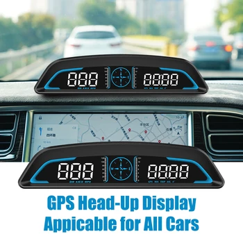 G3 Автомобильный HUD Головной Дисплей GPS Спидометр Бортовой Компьютер Смарт-Цифровые Часы Будильник Автомобильные Аксессуары Cartronics