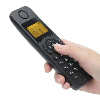 ЖК-дисплей с идентификатором вызывающего абонента, Цифровой беспроводной телефон, беспроводные домашние телефоны, ручной бесплатный домофон, громкая связь для домашнего офиса