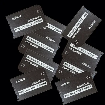 100шт Micro SD SDHC TF на карту памяти MS Pro Duo PSP Адаптер Высокоскоростной Конвертер Карты для устройства чтения карт камеры PSP