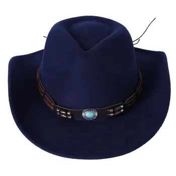 Дизайнерские кепки для мужчин и женщин, Бирюзовый ковбойский цилиндр в западном стиле, Уличная Gorras Para Hombres, Мужская кепка, бесплатная доставка