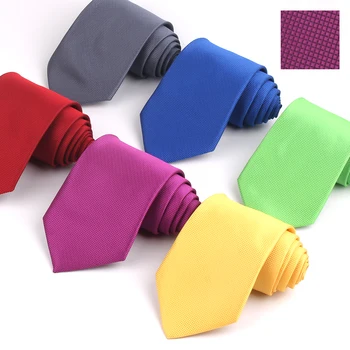 Однотонные галстуки ярких цветов для мужчин и женщин, повседневные жаккардовые галстуки для мальчиков и девочек, костюмы для студентов, галстук-бабочка Gravatas