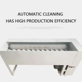 Коммерческое небольшое полностью автоматическое оборудование для чистки яиц, машина для мытья яиц из нержавеющей стали с высокой эффективностью очистки