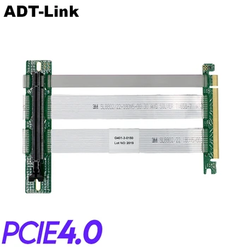 PCI Express 4.0 PCI-e4.0 16x Гибкий кабель Удлинитель карты Адаптер Высокоскоростная Райзерная Карта Видеокарты Соединительный Кабель L типа