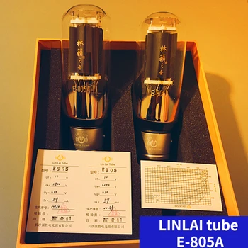 Вакуумная трубка LINLAI E-805A E805A Заменяет Ламповый усилитель мощности A805/805T/805DG Hi-Fi Аудио Усилитель мощности Точного Соответствия