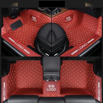 Изготовленный на заказ кожаный автомобильный коврик BHUAN для Tesla всех моделей medels 3 Модель S МОДЕЛЬ X МОДЕЛЬ Y Автоаксессуары для стайлинга автомобилей