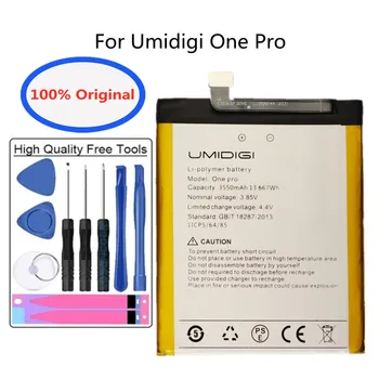 Новый 100% Оригинальный Аккумулятор UMI Для Umidigi One Pro OnePro 3550mAh Аккумулятор для телефона Bateria В наличии Быстрая Доставка + Инструменты