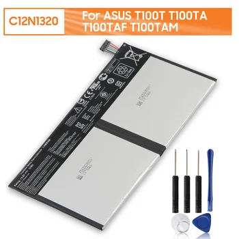Сменный Аккумулятор планшета C12N1320 Для ASUS T100T T100TA T100TAF T100TAM Tablet Перезаряжаемый Аккумулятор 7900 мАч