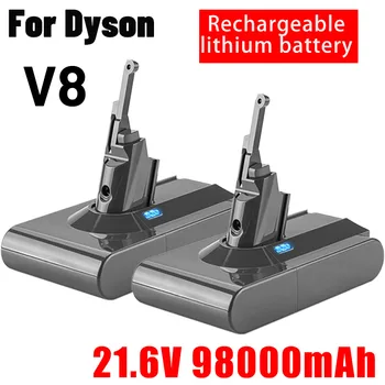 Dyson Batterie de Remplacement pour Aspirateur à Main sans Fil, Compatible avec Dyson V8 21.6V 98000mAh