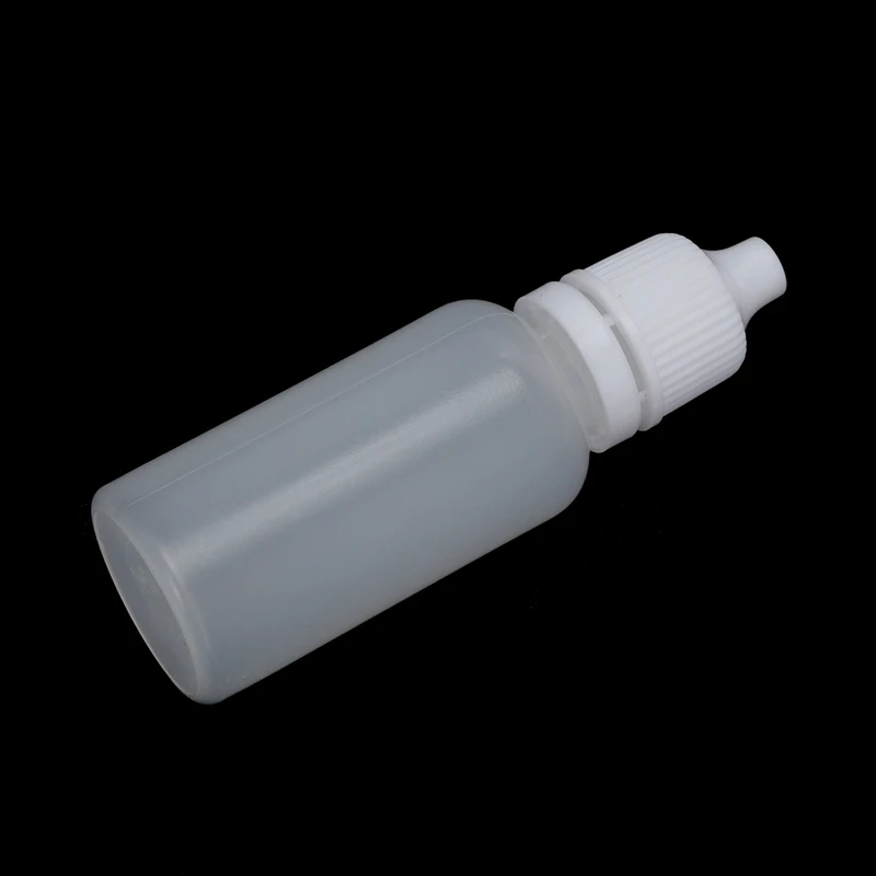 200ШТ 15 мл Пустые пластиковые Бутылки-капельницы для Сжимаемой жидкости для глаз, Бутылки для пипетки Многоразового использования