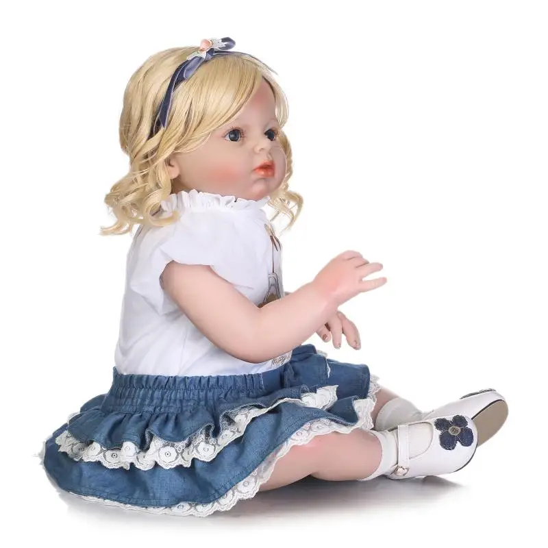 70 см силиконовая возрожденная детская кукла с мягким телом, игрушки, реалистичные виниловые 28 дюймов, годовалые игрушки для детей, детский подарок для игр...