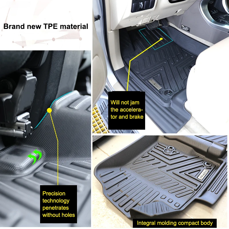 Автомобильные Водонепроницаемые Нескользящие Коврики RHD Full Surround Защитный Вкладыш Для Ног, Ковры для Hyundai Grand i10 Xcent 2014 ~ 2023