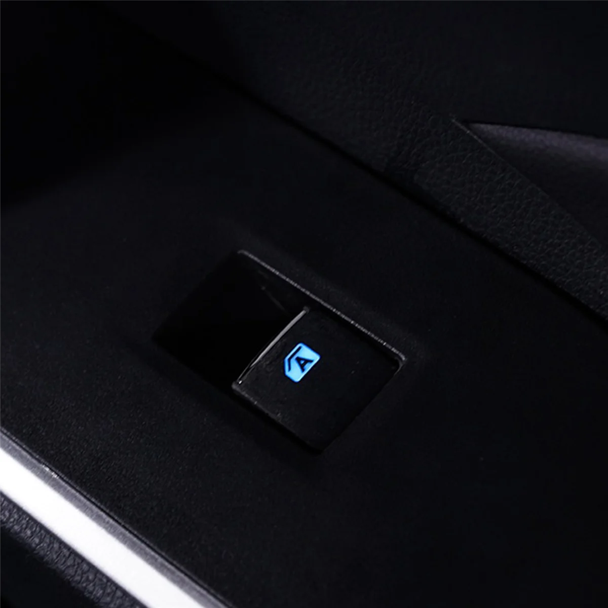 Автомобильный Светодиодный Выключатель питания с одним окном для Toyota RAV4 2019-2022 с Подсветкой для левого вождения