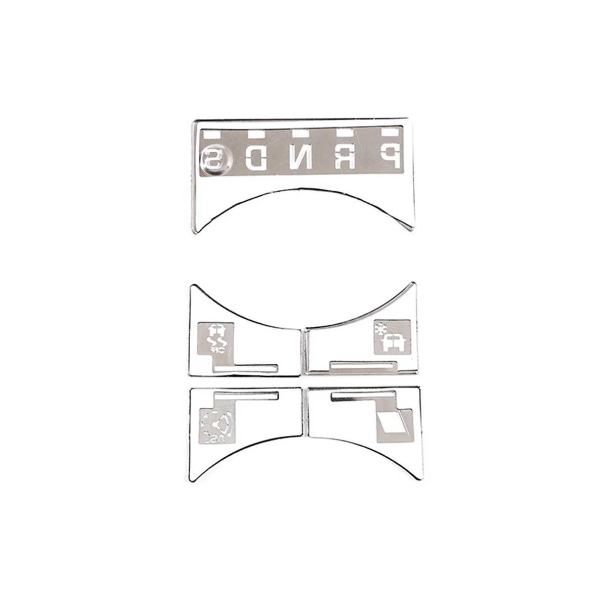 Для XJ 2010-2019 Наклейка на мультимедийную кнопку центрального управления интерьером, наклейки для переключения передач, автомобильные аксессуары