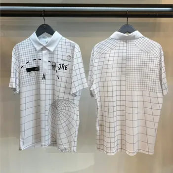 2023 Новые мужские рубашки для гольфа Dry Fit Performance Polo с коротким рукавом и воротником