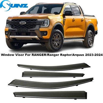 Козырек Бокового стекла Для Ford Ranger/Ranger Raptor/Arquus Trigger 2023 2024 Защита От Дождя На Окне, Защита От Солнца, Дефлекторы Дождя
