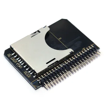 Карта конвертера SD на 2,5 дюйма IDE 44 Pin IDE SD Card Adapter SSD Embedded Storage Adapter Card IDE Expansion Card
