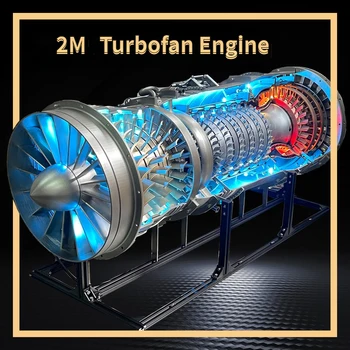 Изготовленная на заказ модель турбовентиляторного двигателя 2 М Модель двигателя истребителя Taihang Коллекция учебных пособий