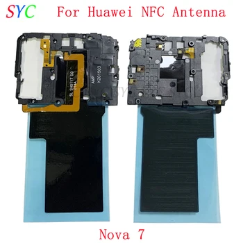 Гибкий Кабель Модуля чипа Антенны NFC Для Huawei Nova 7 Рамка Накладная Крышка Запасные Части