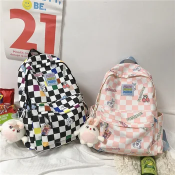 Модная Легкая Школьная сумка, Женский рюкзак для студентов Корейского колледжа, Маленький подарок для старшеклассницы на День Рождения для девочек