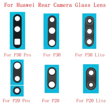 Оригинальное стекло объектива задней камеры для Huawei P30 P30Pro P30Lite P20Pro P20Lite P Smart с наклейкой Запасные части