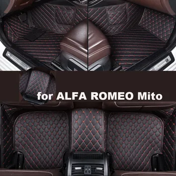 Автомобильные коврики Autohome Для ALFA ROMEO Mito 2009-2016 годов выпуска, обновленная версия, Аксессуары для Ног, Ковры