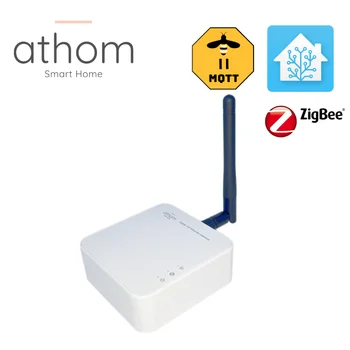 ATHOM Zigbee 3.0 Gateway Zigbee2MQTT CC2652P ESP32 Работает с Home Assistant